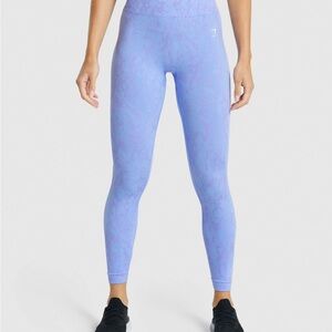 Gymshark Adapt Animal Seamless Leggings - Butterfly | Light Blue
